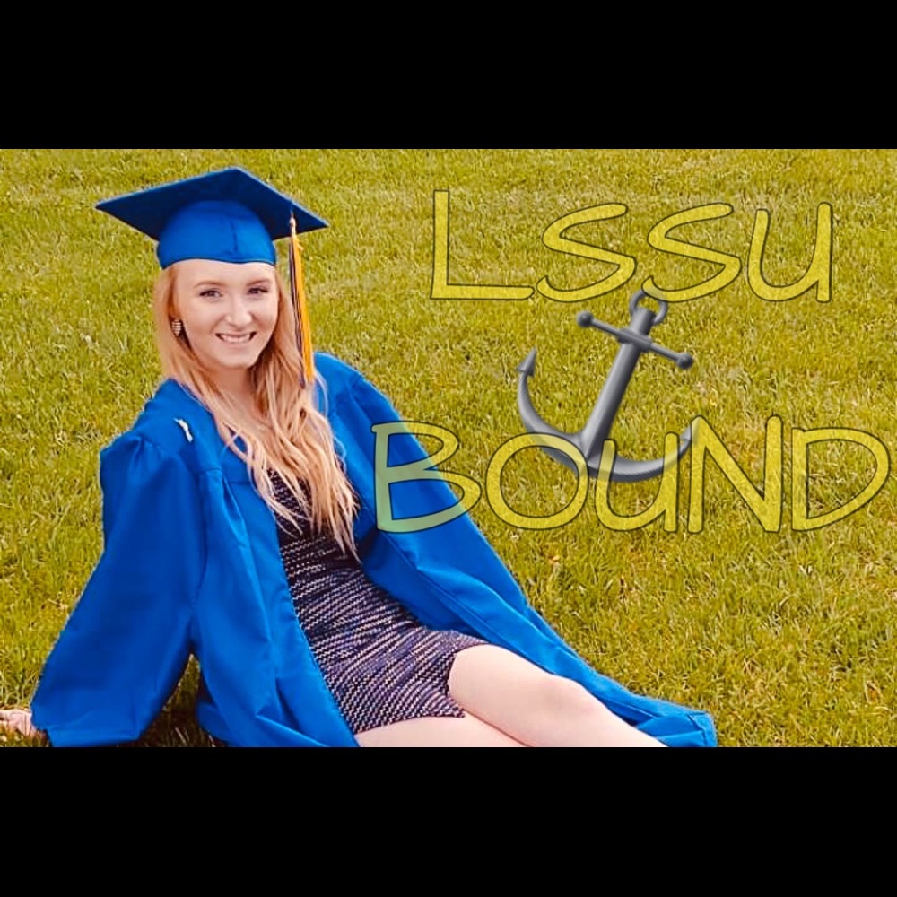 Royal Blue Jostens Cap & Gown Graduation Set